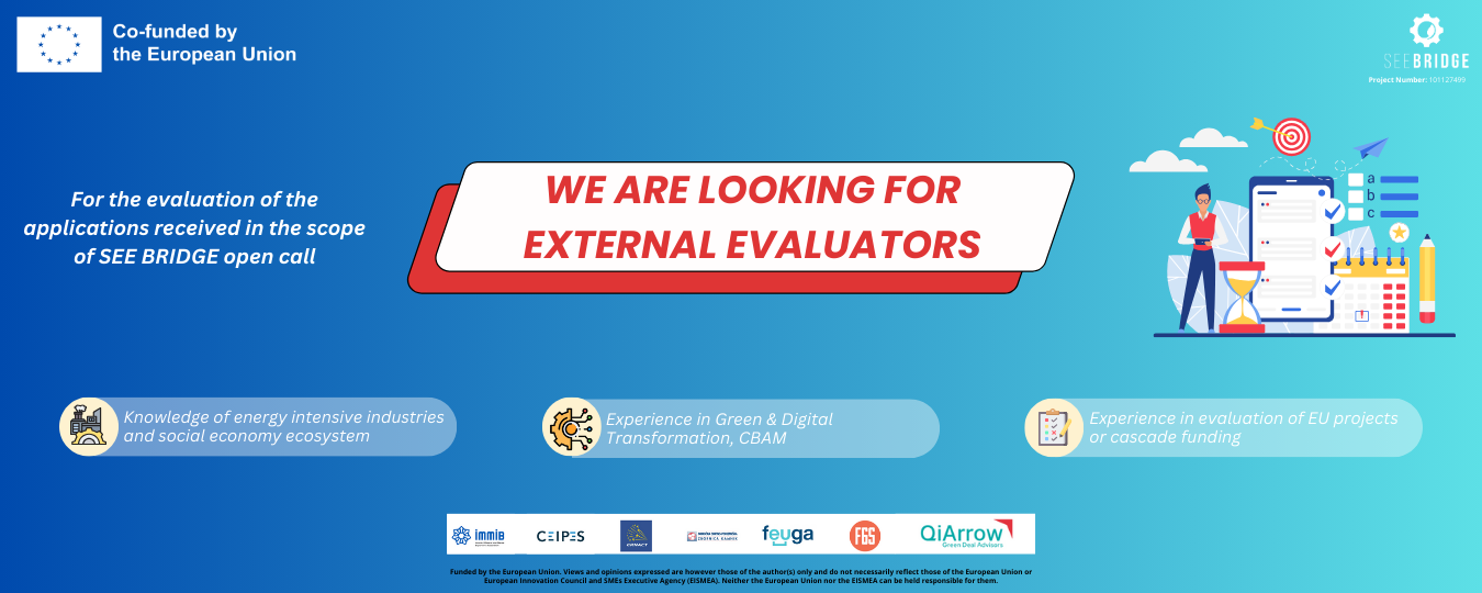 External Evaluators Needed for SEE BRIDGE Project Open Call!